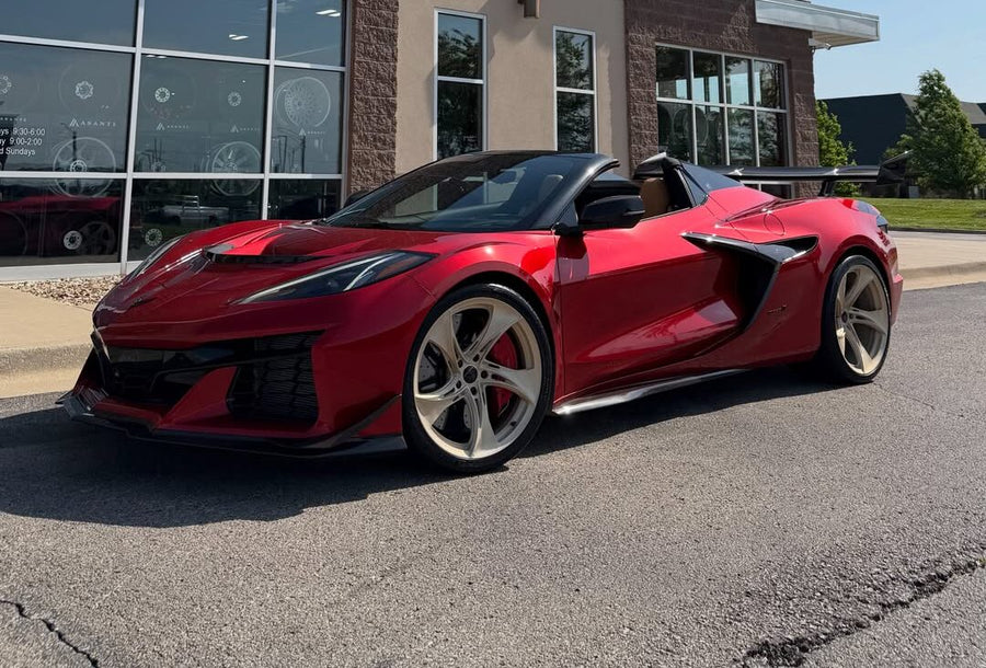 Chevrolet Corvette C8 ZR1 on MV Forged LM-911 forged wheels
