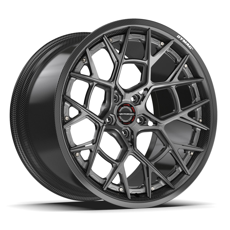 MV Forged MR-217 Carbon6 carbon fiber barrel forged wheel