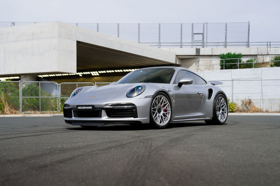 Porsche 911 992 Turbo on MV Forged MV10 forged wheels