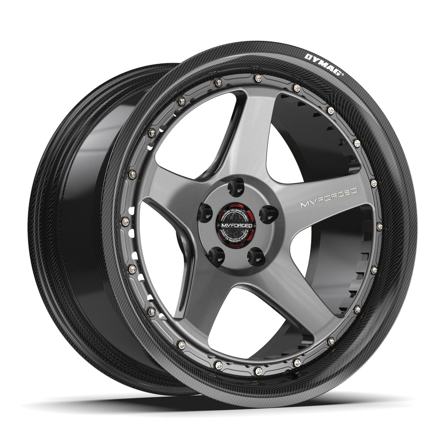 MV Forged MV5 Carbon6 carbon fiber barrel forged wheel