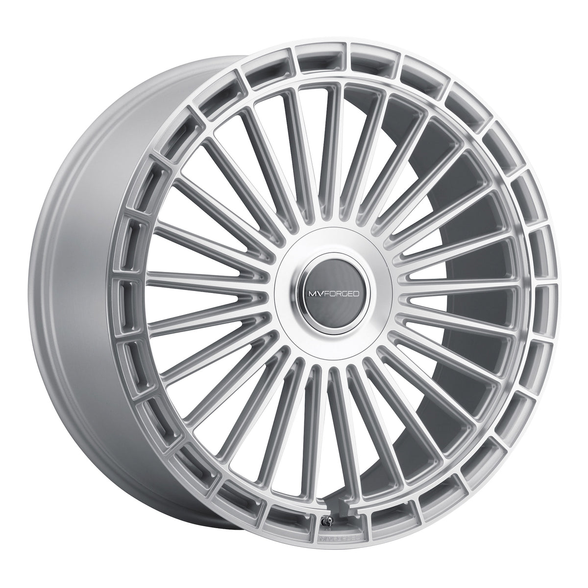 22" MV Forged MVF40 Silver 22X9 22X10.5 Wheels Rims Fits Mercedes X253 GLC