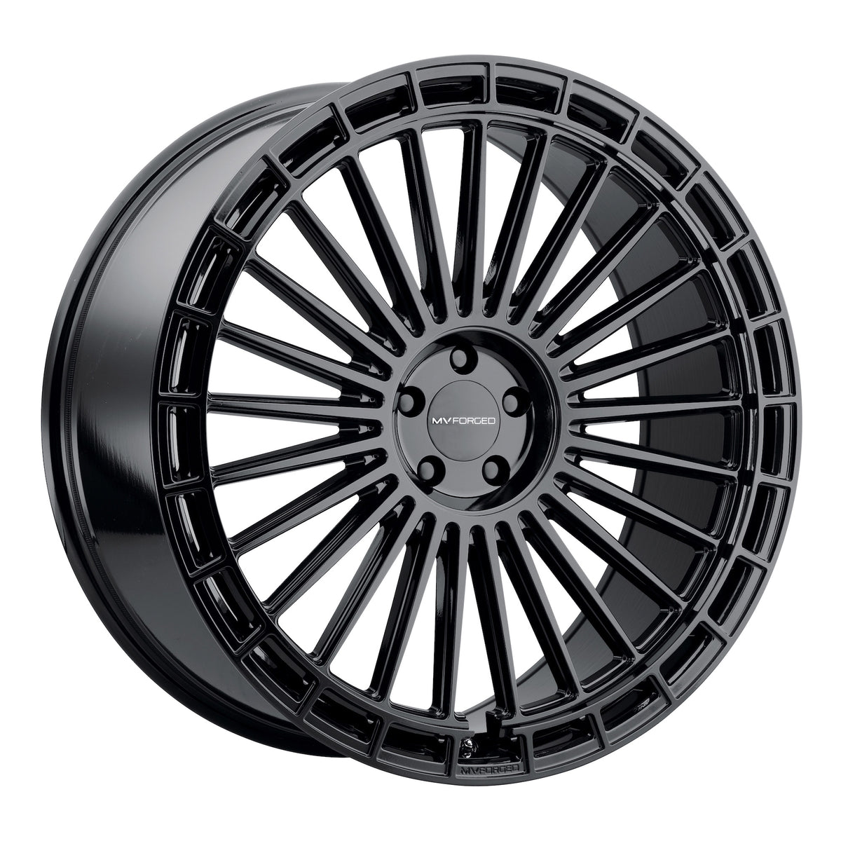 24" MV Forged MVF40 24x10 Black Concave Forged Wheels Rims Fits Range Rover