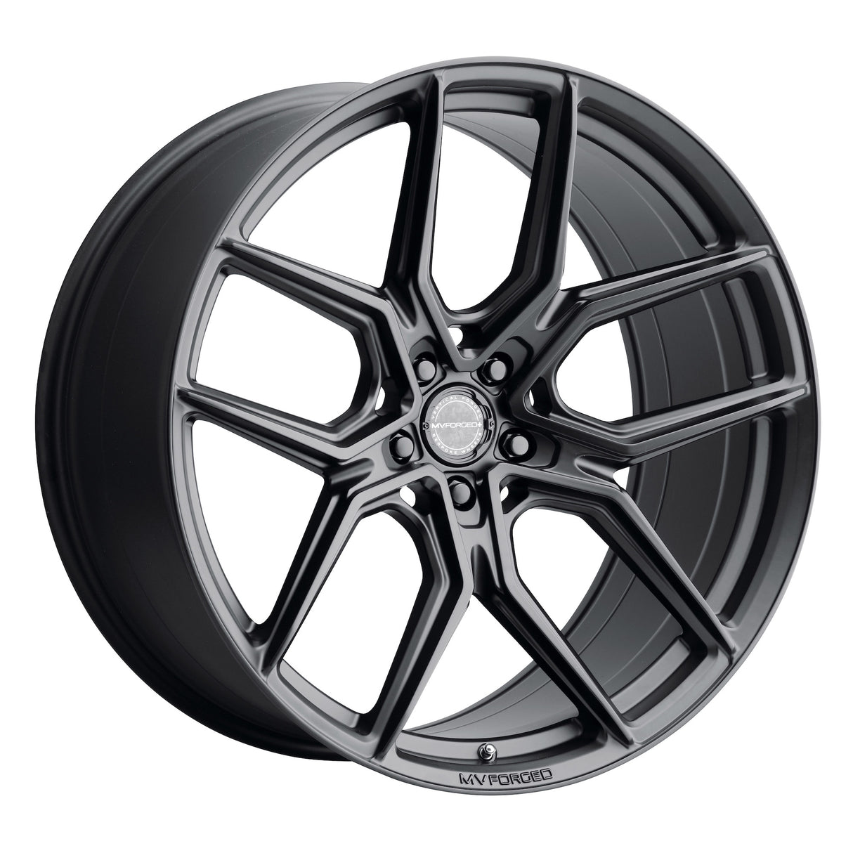 22" MV Forged MVF5 Black 22x10.5 22x11.5 Concave Wheels Rims Fits BMW G07 X7