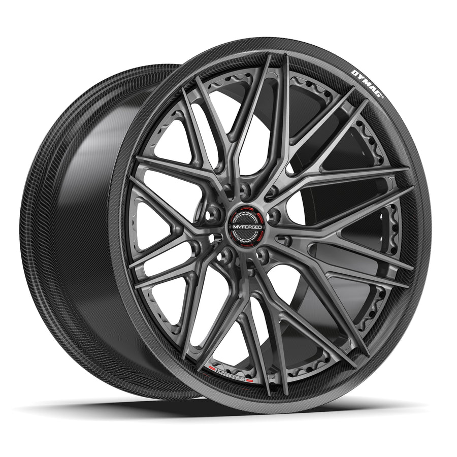 MV Forged SL-220 Carbon6 carbon fiber barrel forged wheel