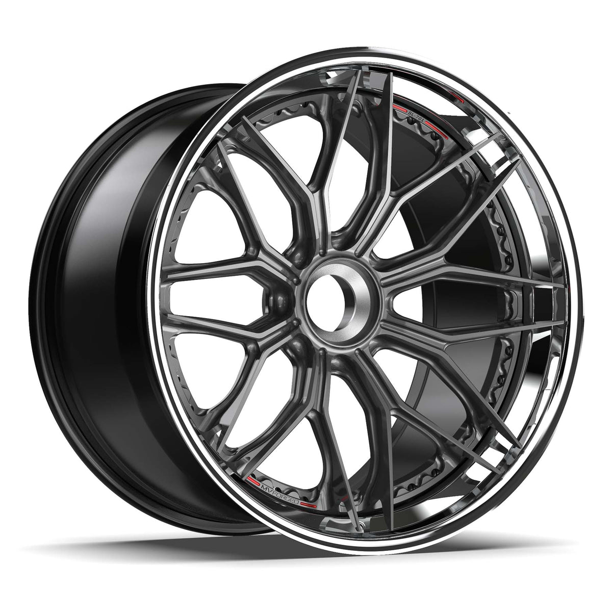 MV Forged SL-801CL forged wheel
