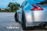20" VERTINI RF1.2 FORGED 20X9 SILVER CONCAVE WHEELS RIMS FITS AUDI C6 A6