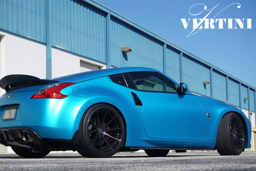 19" VERTINI RF1.3 GLOSS BLACK FORGED CONCAVE WHEELS RIMS FITS PONTIAC G8 GT