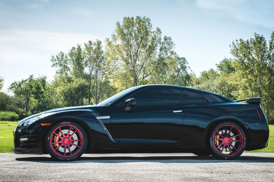 20" ROHANA RFX2 RED FORGED CONCAVE WHEELS RIMS FITS HYUNDAI GENESIS COUPE