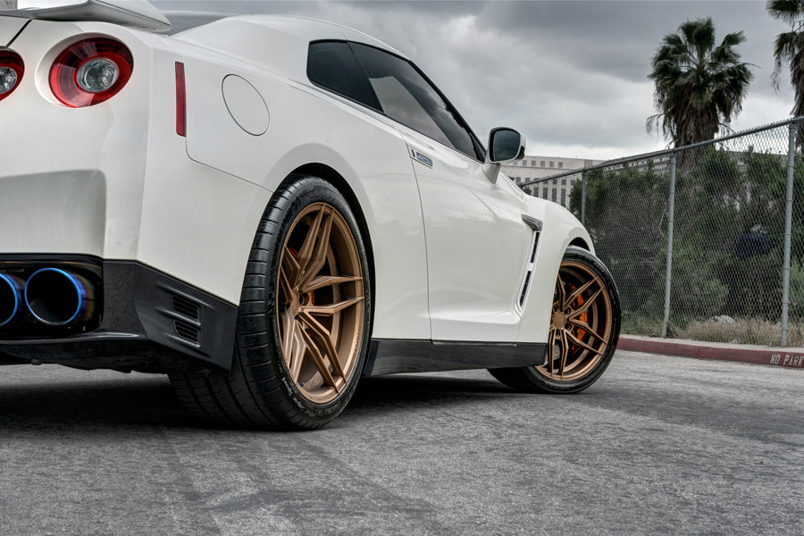 20" FERRADA F8-FR5 BRONZE FORGED CONCAVE WHEELS RIMS FITS PORSCHE 997 911 TURBO