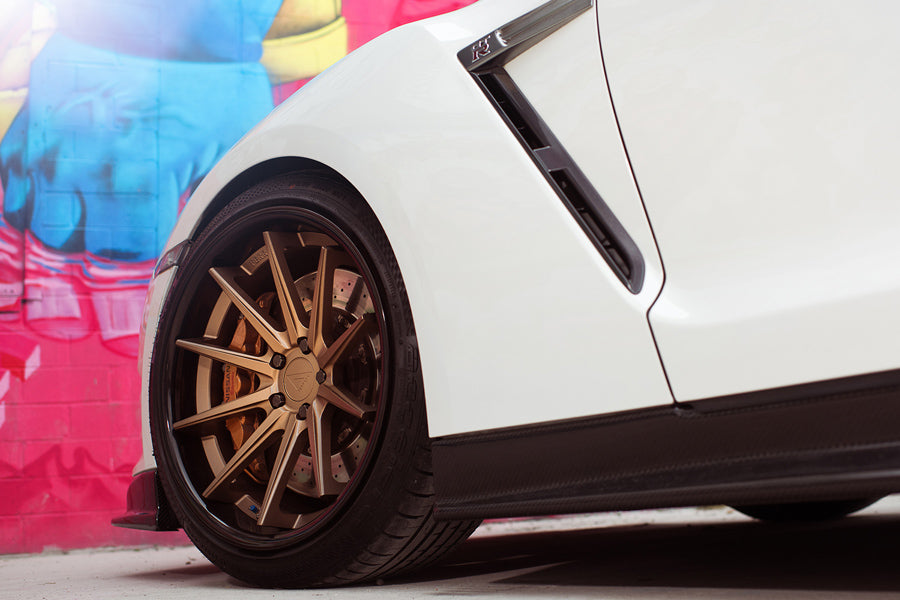 20" FERRADA FR4 BRONZE CONCAVE WHEELS RIMS FITS MASERATI GHIBLI