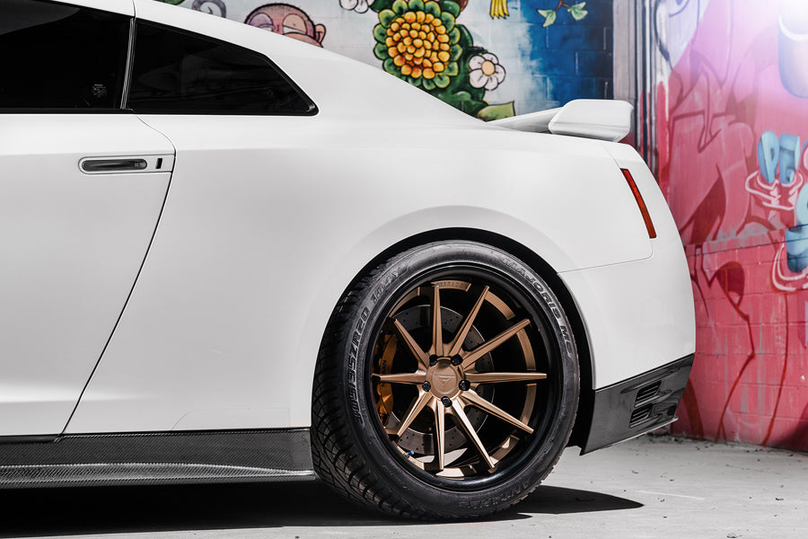 20" FERRADA FR4 BRONZE CONCAVE WHEELS RIMS FITS MASERATI GHIBLI