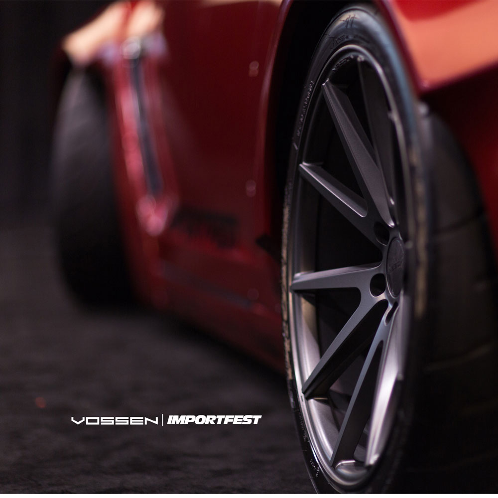 19" Vossen VFS-1 Grey 19x9 19x10.5 Forged Concave Wheels Rims Fits Nissan 370Z