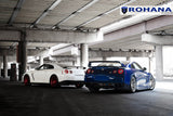 20" ROHANA RFX2 TITANIUM CONCAVE WHEELS RIMS FITS NISSAN GTR