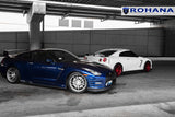 20" ROHANA RFX2 TITANIUM CONCAVE WHEELS RIMS FITS NISSAN GTR