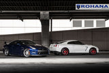 20" ROHANA RFX2 TITANIUM CONCAVE WHEELS RIMS FITS NISSAN GTR