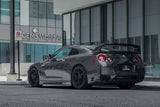 19" ROHANA RFX5 BLACK FORGED CONCAVE WHEELS RIMS FITS INFINITI G37 G37S COUPE