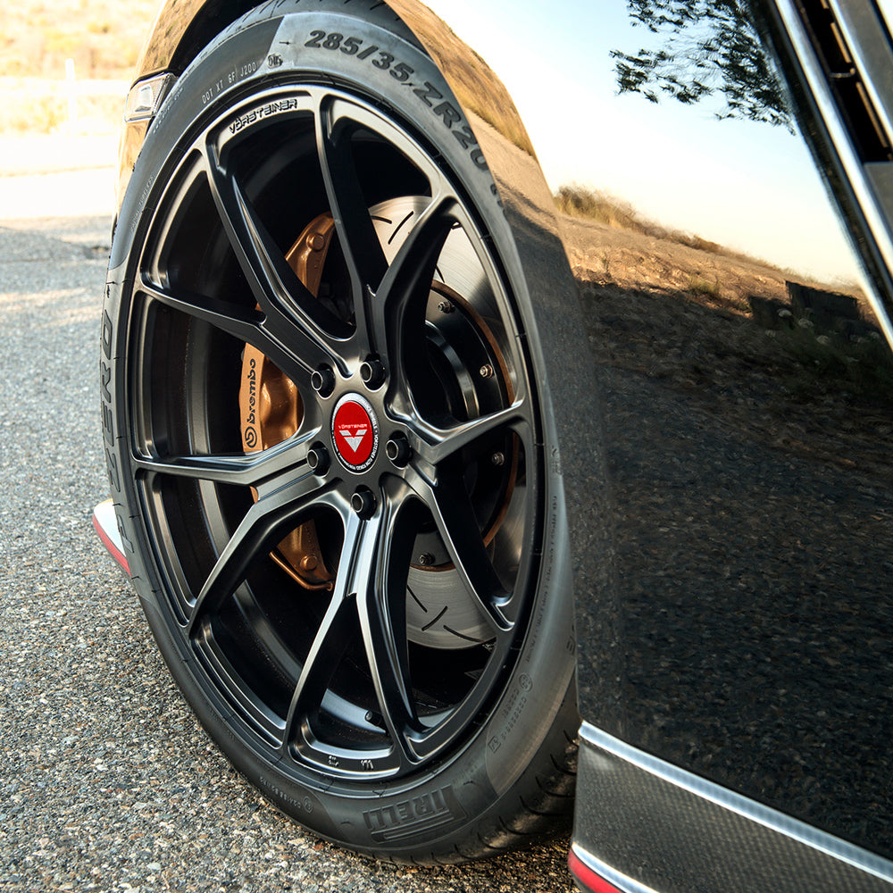 20" Vorsteiner V-FF 103 Forged Concave Black Wheels Rims Fits Audi R8