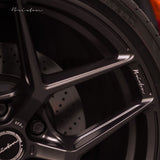 20" Brixton Forged RF7 Grey 20x9 Concave Wheels Rims Fits Audi D4 A8 Quattro