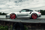20" ROHANA RFX2 RED FORGED CONCAVE WHEELS RIMS FITS HYUNDAI GENESIS COUPE