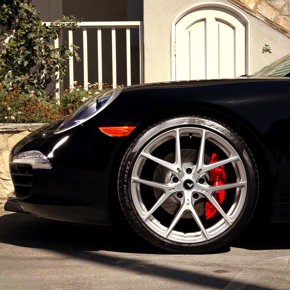 19" Vorsteiner V-FF 101 Forged Black Concave Wheels Rims Fits BMW E90 E92 M3