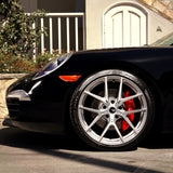 19" Vorsteiner V-FF 101 Forged Black Concave Wheels Rims Fits BMW E90 E92 M3