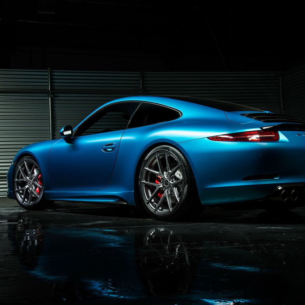 20" Vorsteiner V-FF 101 Forged Graphite Concave Wheels Rims Fits Porsche 991.2