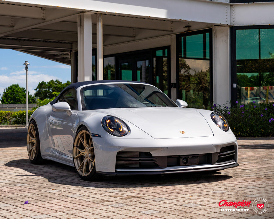 Porsche 992.2 Carrera Cab – Vossen x Champion RS74 – photo 1