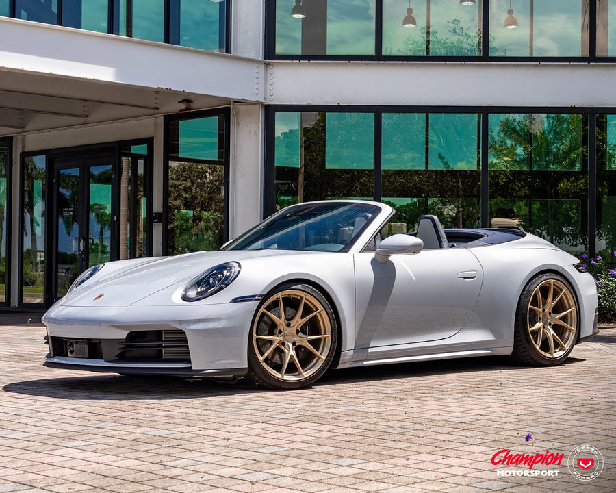 Porsche 992.2 Carrera Cab – Vossen x Champion RS74 – photo 4