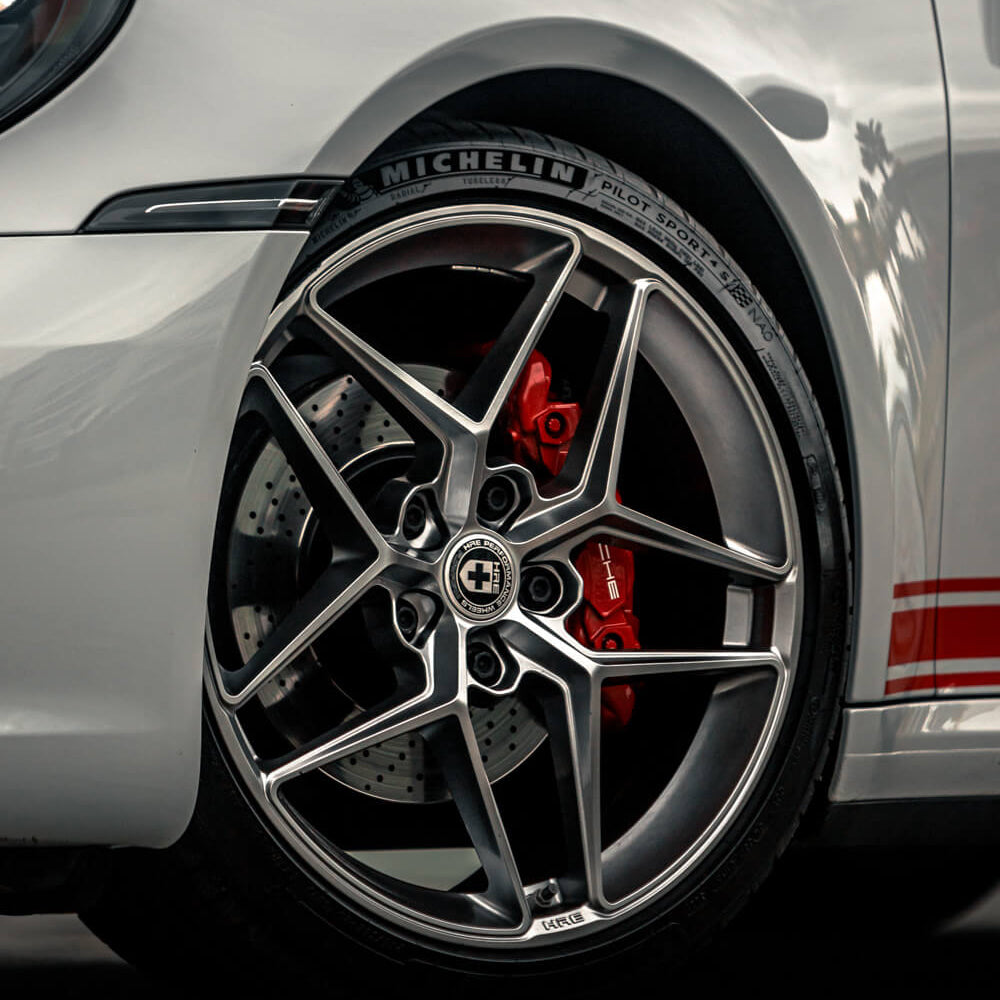 19" HRE FF11 Silver 19x8.5 Forged Concave Wheels Rims Fits Mini Cooper