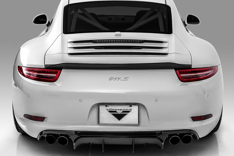 Vorsteiner V-GT Aero Deck Lid Spoiler Carbon Fiber Porsche 991 911 Carrera