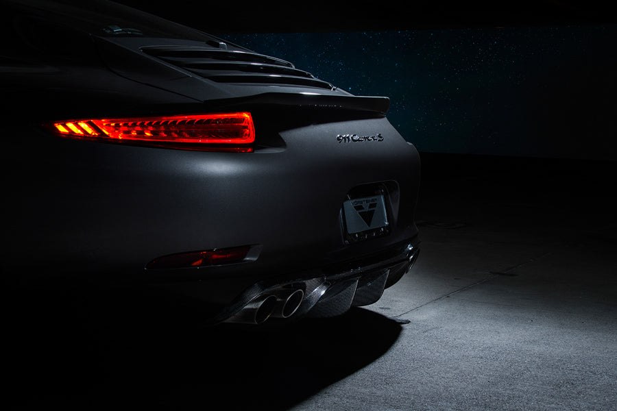 Vorsteiner V-GT Aero Deck Lid Spoiler Carbon Fiber Porsche 991 911 Carrera