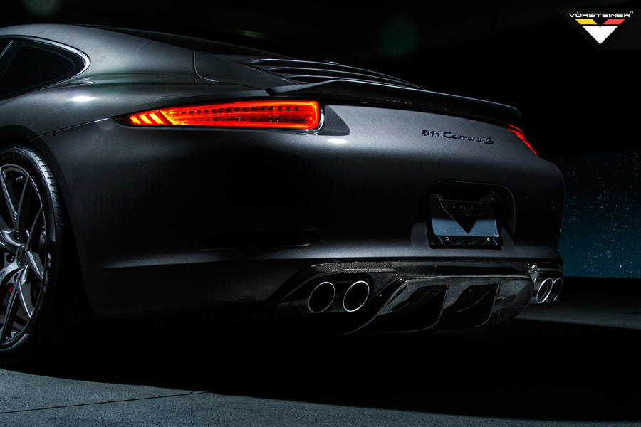 Vorsteiner V-GT Aero Deck Lid Spoiler Carbon Fiber Porsche 991 911 Carrera