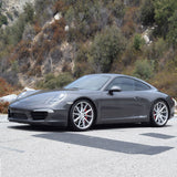 22" Vossen VFS-1 Silver 22x9.5 22x11 Forged Wheels Rims Fits Porsche Panamera