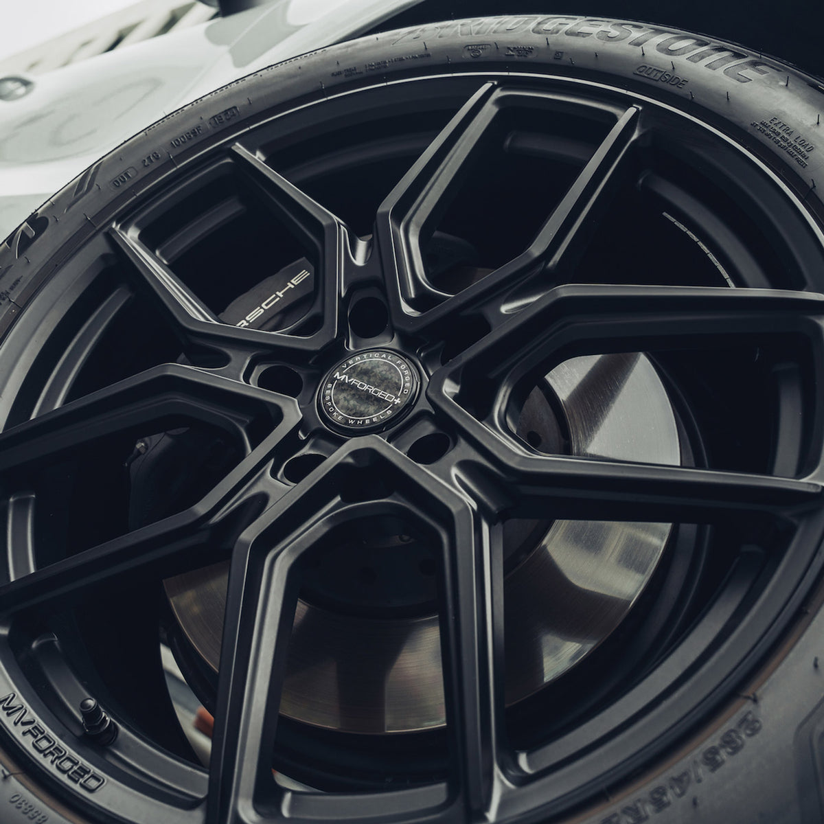 20" MV Forged MVF5 Black 20X9 20X10 Wheels Rims Fits Mercedes C250 C300 C350