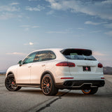 22" Vorsteiner VFF 107 Black Concave Forged Wheels Rims Fits Porsche Cayenne