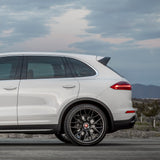 22" Vorsteiner VFF 107 Black Concave Forged Wheels Rims Fits Porsche Cayenne