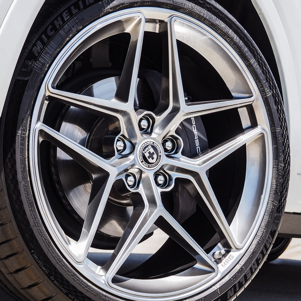 22" HRE FF11 Silver 22x10.5 Forged Concave Wheels Rims Fits Mercedes GLS GLS63