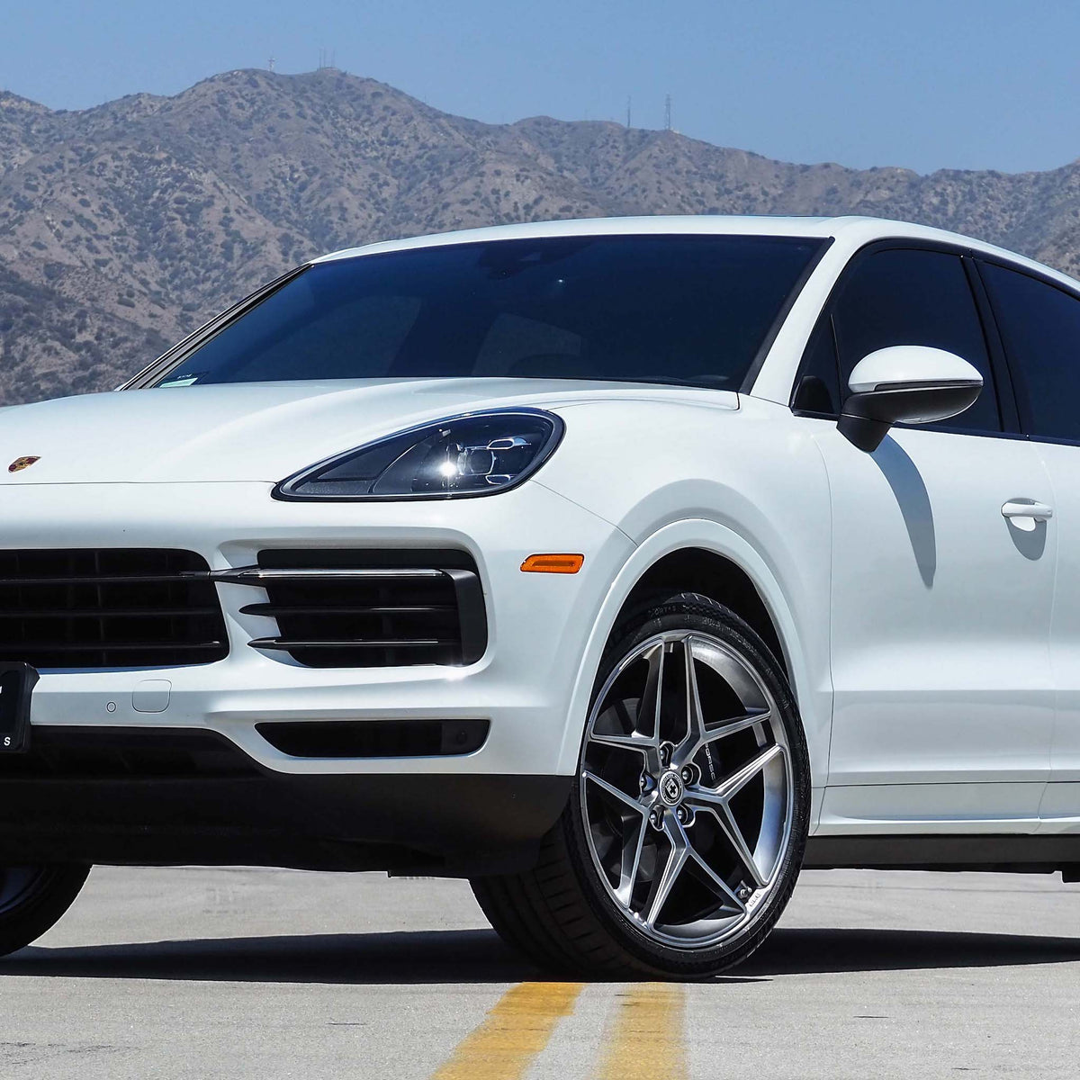 22" HRE FF11 Silver 22x10 Forged Concave Wheels Rims Fits Porsche Cayenne