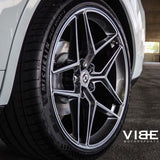 22" HRE FF11 Silver 22x10 Forged Concave Wheels Rims Fits Porsche Cayenne