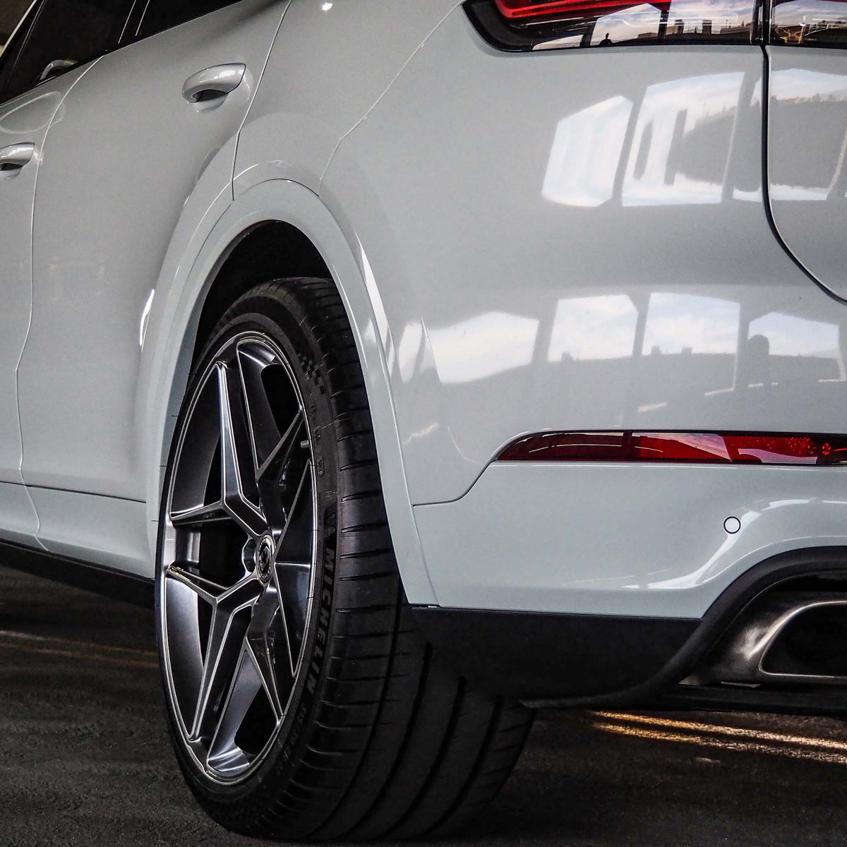 22" HRE FF11 Silver 22x10 Forged Concave Wheels Rims Fits Porsche Cayenne