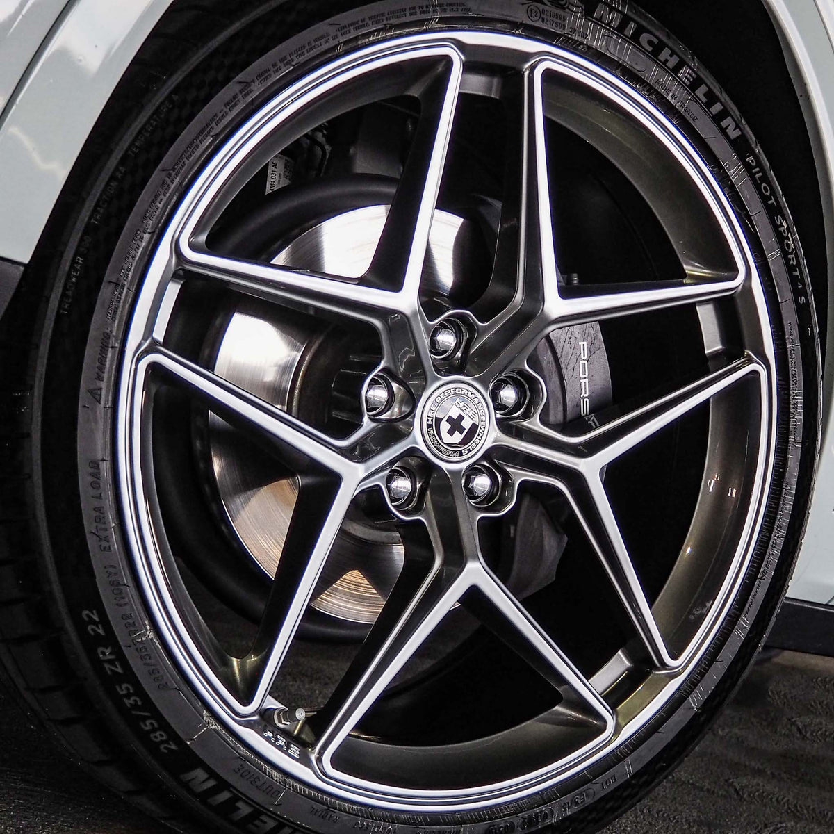 22" HRE FF11 Silver 22x10 Forged Concave Wheels Rims Fits Porsche Cayenne