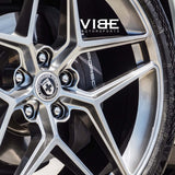 22" HRE FF11 Silver 22x10 Forged Concave Wheels Rims Fits Porsche Cayenne