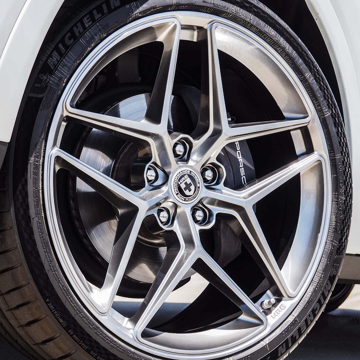22" HRE FF11 Silver 22x10 Forged Concave Wheels Rims Fits Porsche Cayenne