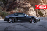 19" HRE FF01 FLOW FORM SILVER CONCAVE WHEELS RIMS FITS PORSCHE 991 911 4S TARGA