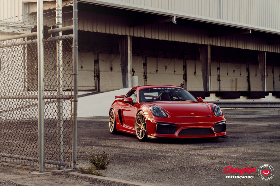 Porsche Cayman GT4 – Vossen x Champion RS74 – photo 1