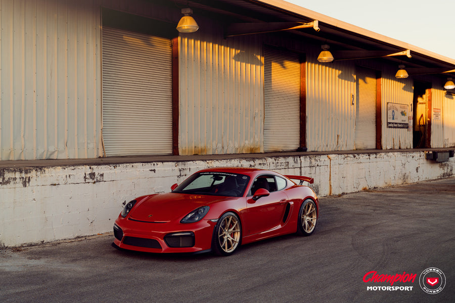 Porsche Cayman GT4 – Vossen x Champion RS74 – photo 10
