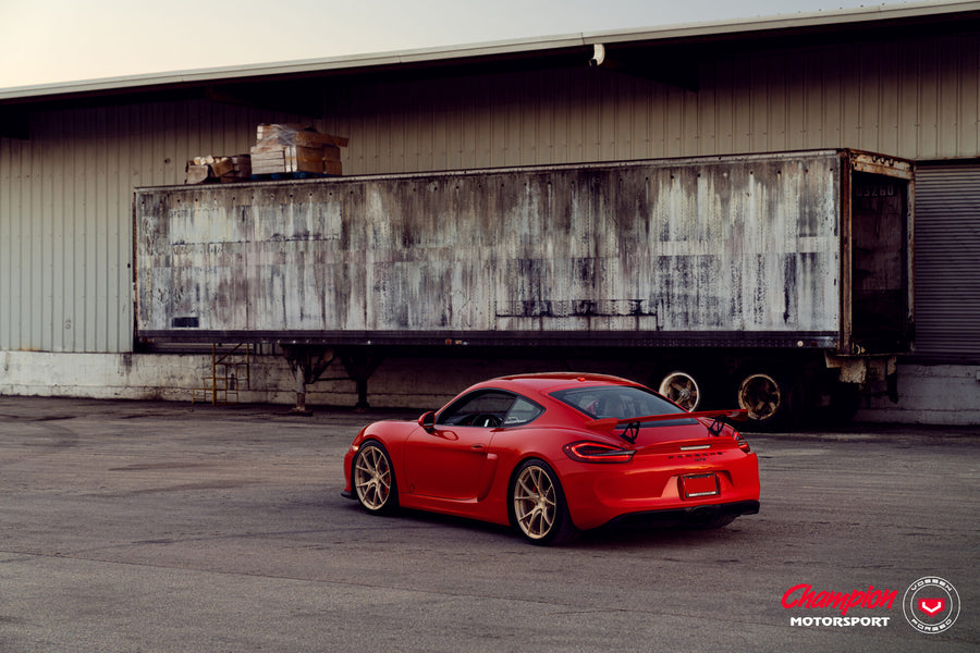 Porsche Cayman GT4 – Vossen x Champion RS74 – photo 2