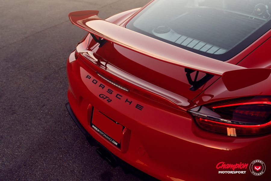 Porsche Cayman GT4 – Vossen x Champion RS74 – photo 7
