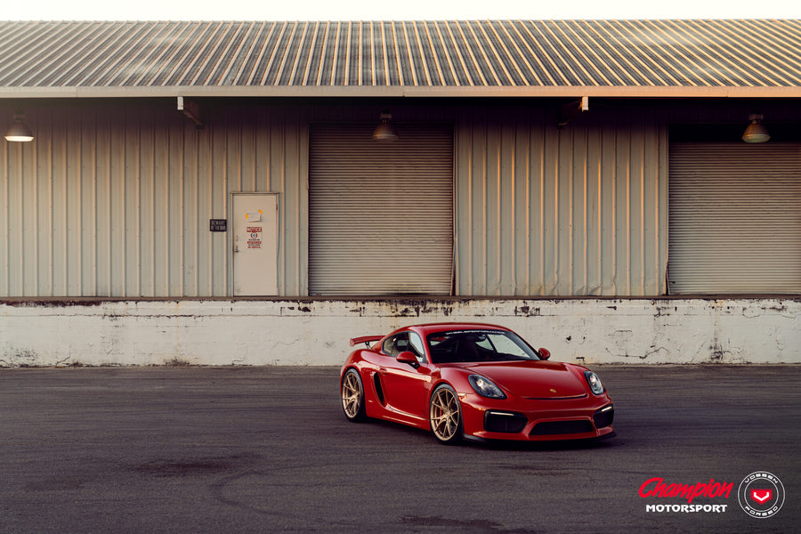 Porsche Cayman GT4 – Vossen x Champion RS74 – photo 8