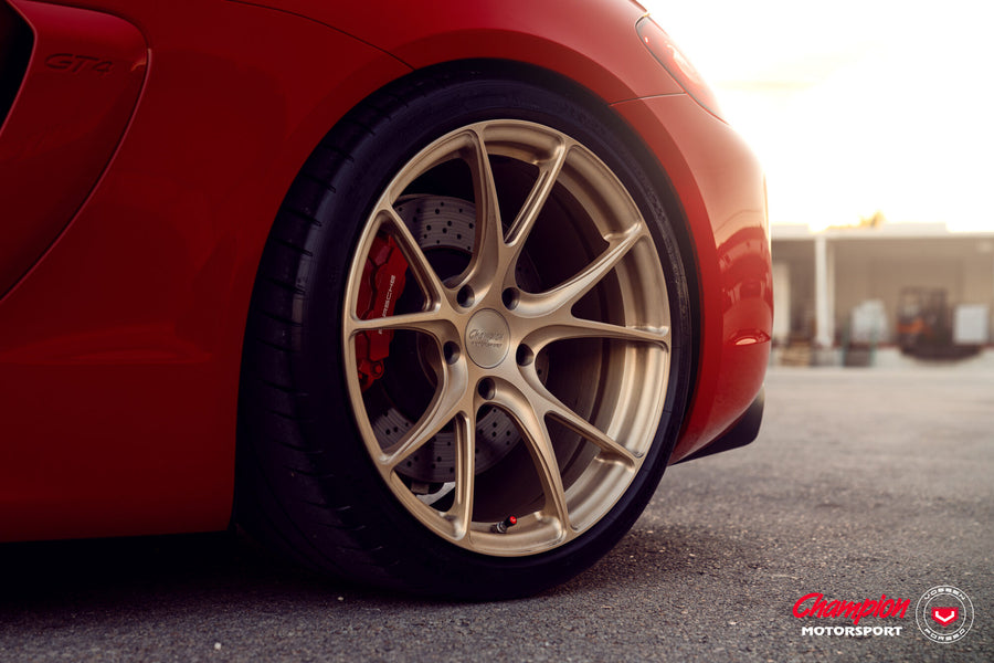 Porsche Cayman GT4 – Vossen x Champion RS74 – photo 9